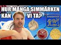 HUR MÅNGA SIMMÄRKEN KAN VI TA PÅ EN DAG?