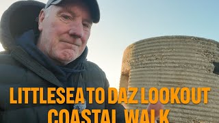 Dorset, Littlesea Holiday park to Daz Lookout,  Coast path Walk.