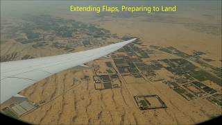 QATAR AIRWAYS Doha to Dubai ✈ 787 Dreamliner ✈ AMAZING LANDING in Dubai