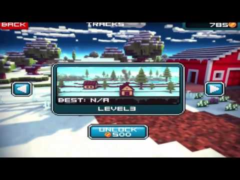 Blocky Roads Winterland Explore A Blocky Word Build Your Dream Car Drive Where You Want