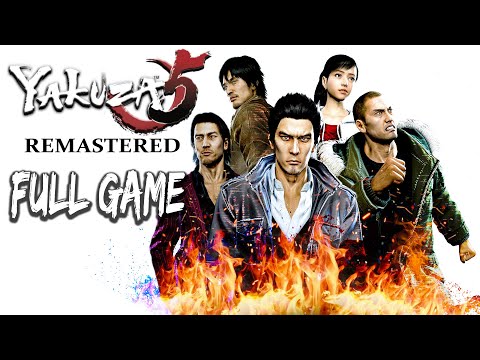 YAKUZA 5 Remastered  Full Game  Gameplay Walkthrough PC (Main story) [HD 1080P60FPS]