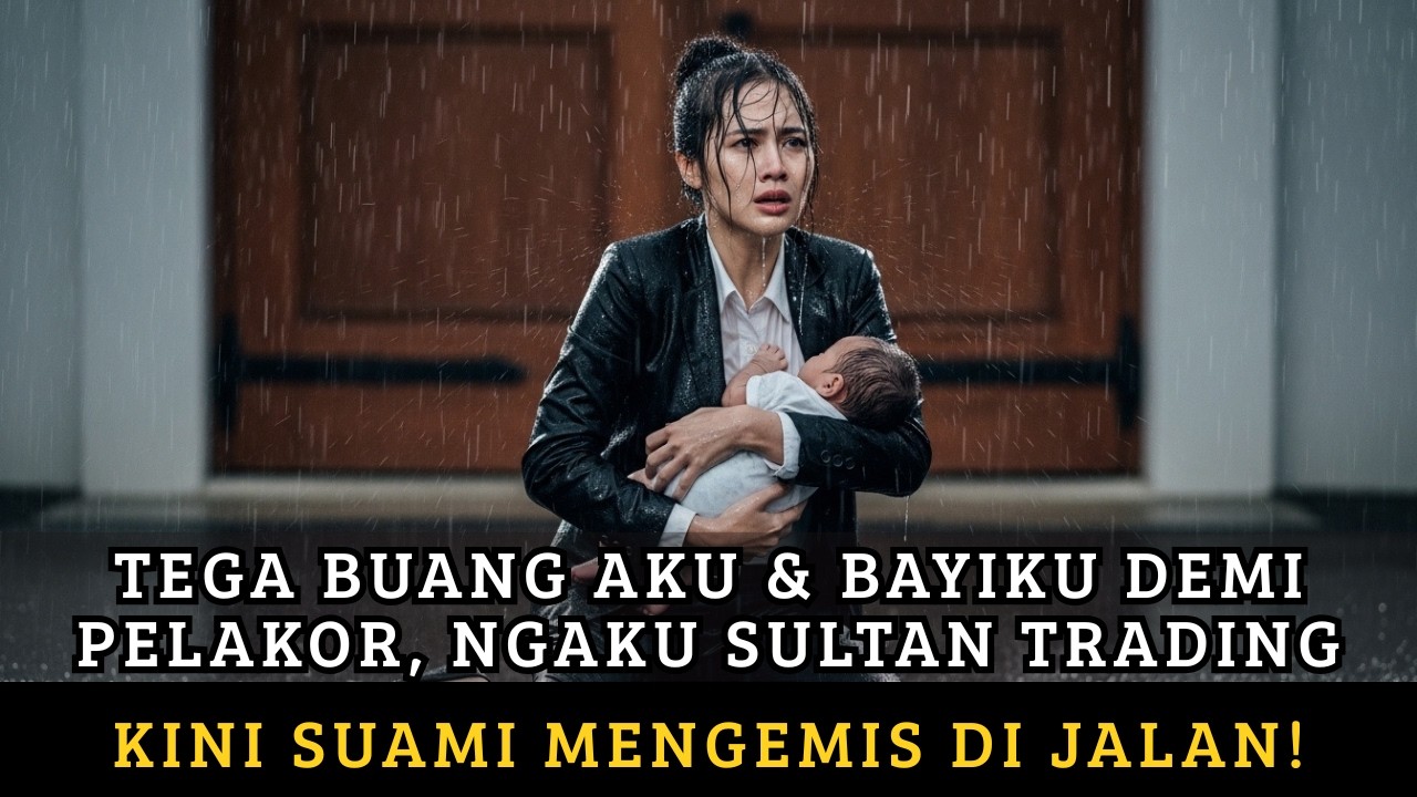 Tega Buang Aku & Bayiku Demi Pelakor, Ngaku Sultan Trading—Kini Suami Mengemis di Jalan!