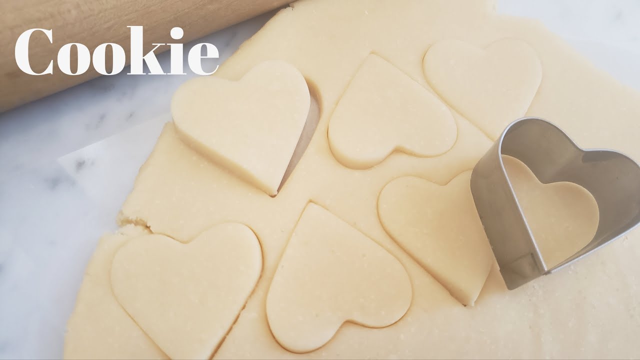 大量生産】扱いやすい基本のサクサク型抜きクッキー Cookie - YouTube