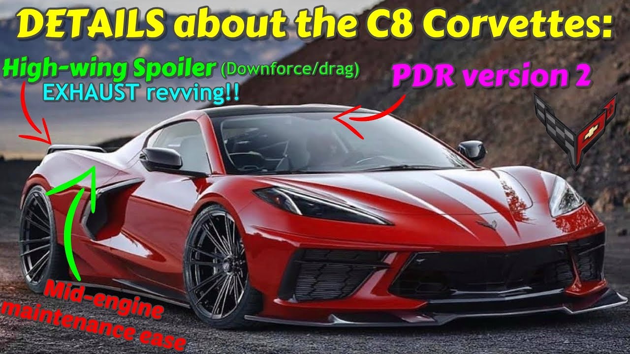 The C8 Corvette mid engine DETAILS you should know before ordering one