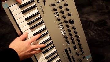 Korg Minilogue (unboxing video)