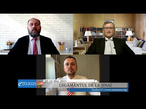 Studiul 07 - Legământul de la Sinai | 08-14 mai 2021