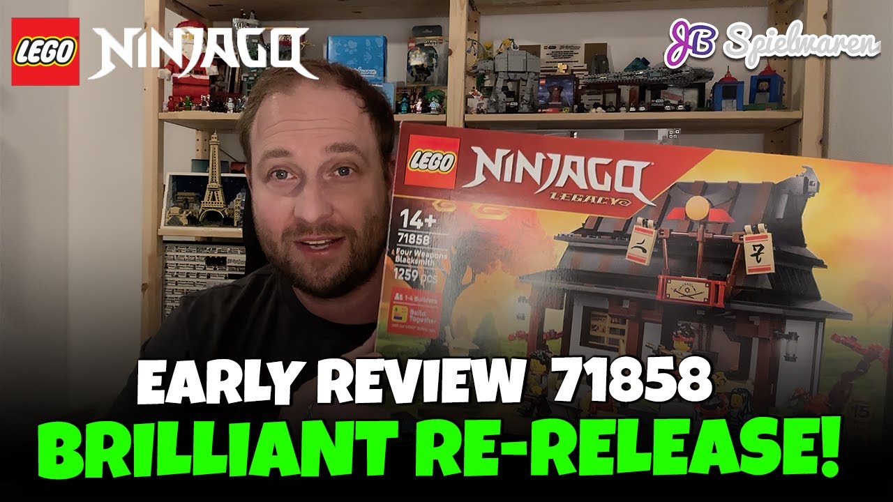 LEGO Ninjago Review: 71858 – The Reimagined Four Weapons