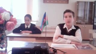 İsmayıllı Rayon Topçu Kənd Tam Orta Məktəbinin Şagirdi Bəşirli Rüfət