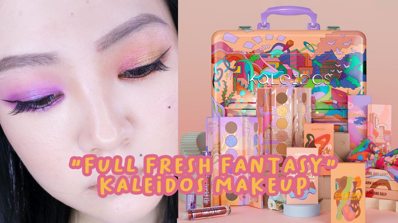 I FOUND THE BEST EVERYDAY EYE PALETTE??? (SASHIMI CITY) 🍣🍑 KALEIDOS FULL FRESH FANTASY COLLECTION