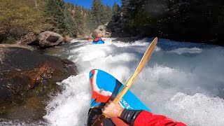 First Time Ever in an Alpacka Wolverine Packraft Running Class V | Bailey Creek, Colorado Whitewater