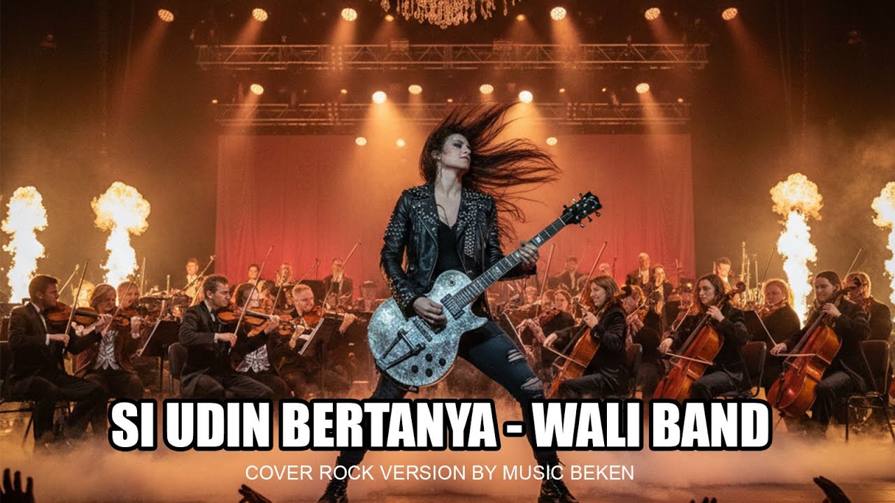 SI UDIN BERTANYA - WALI (COVER VERSI ROCK)