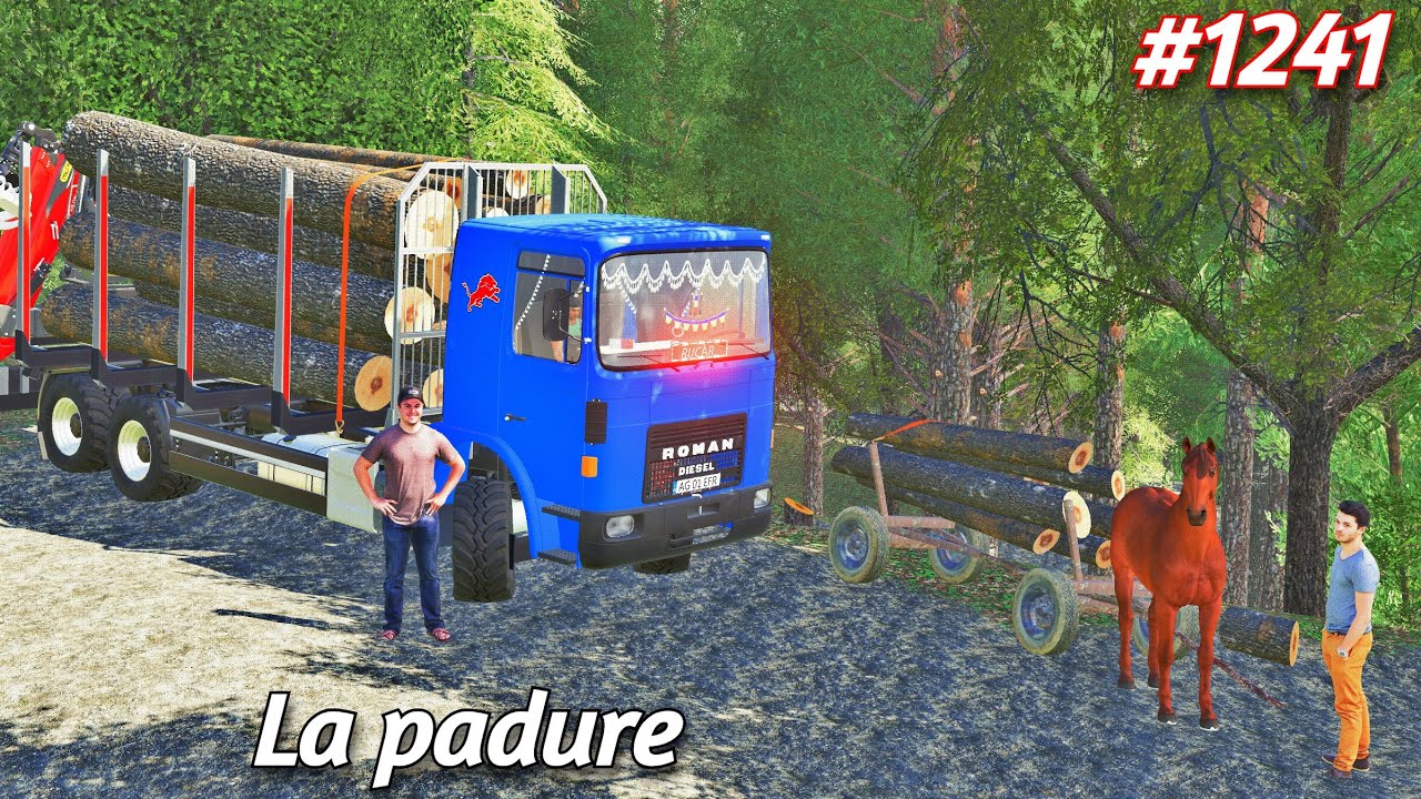 Roleplay pe Dumesti///LA PĂDURE CU ROMAN DIESEL[1240]-Farming Simulator ...
