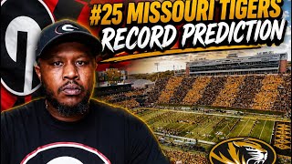 Dawg's Unfiltered Record Prediction For The #25 Missouri Tigers