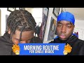 MORNING ROUTINE FOR SINGLE BRAIDS | MEN & WOMEN !!