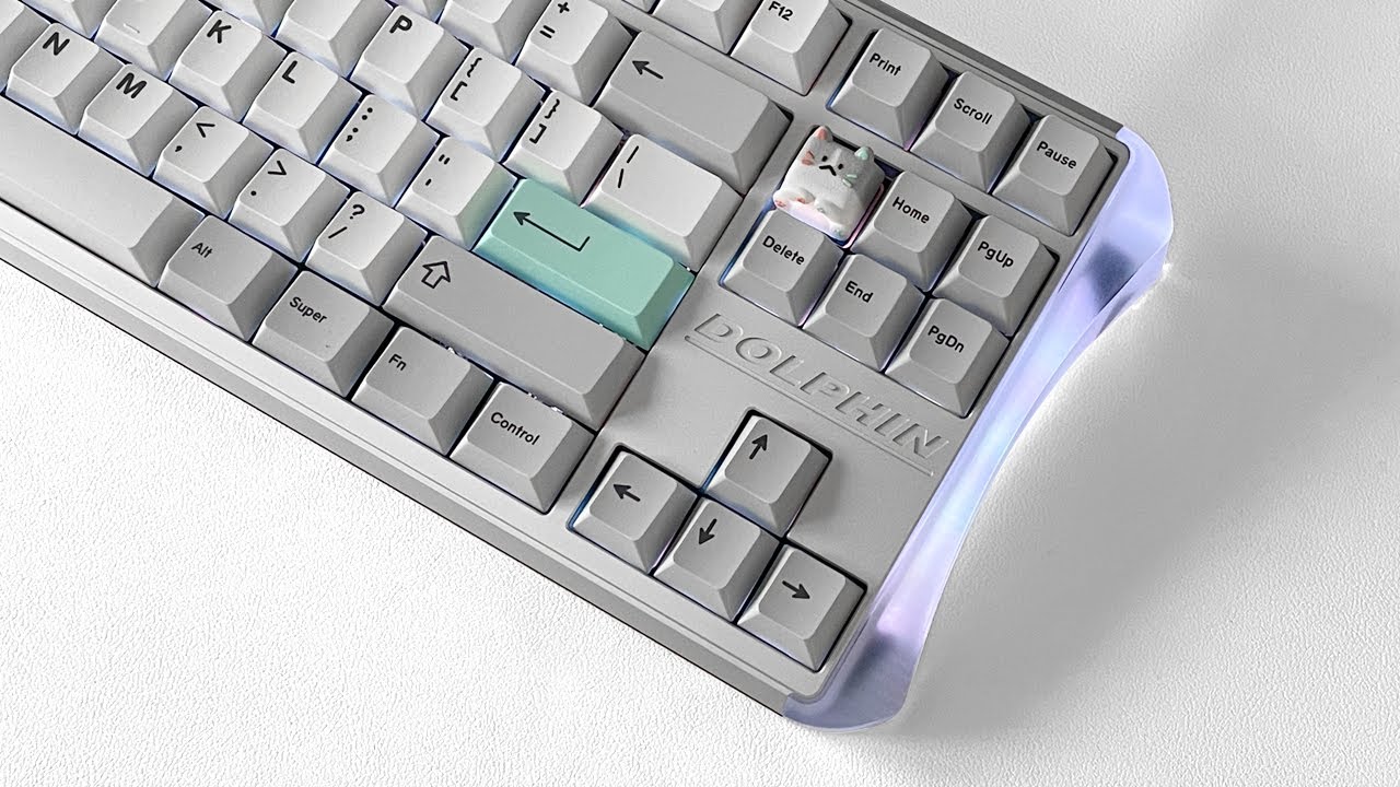 돌고래? 키보드｜Linworks Dolphin PC Rebuild - YouTube