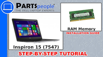 Dell Inspiron 15 (7547) RAM Memory How-To Video Tutorial
