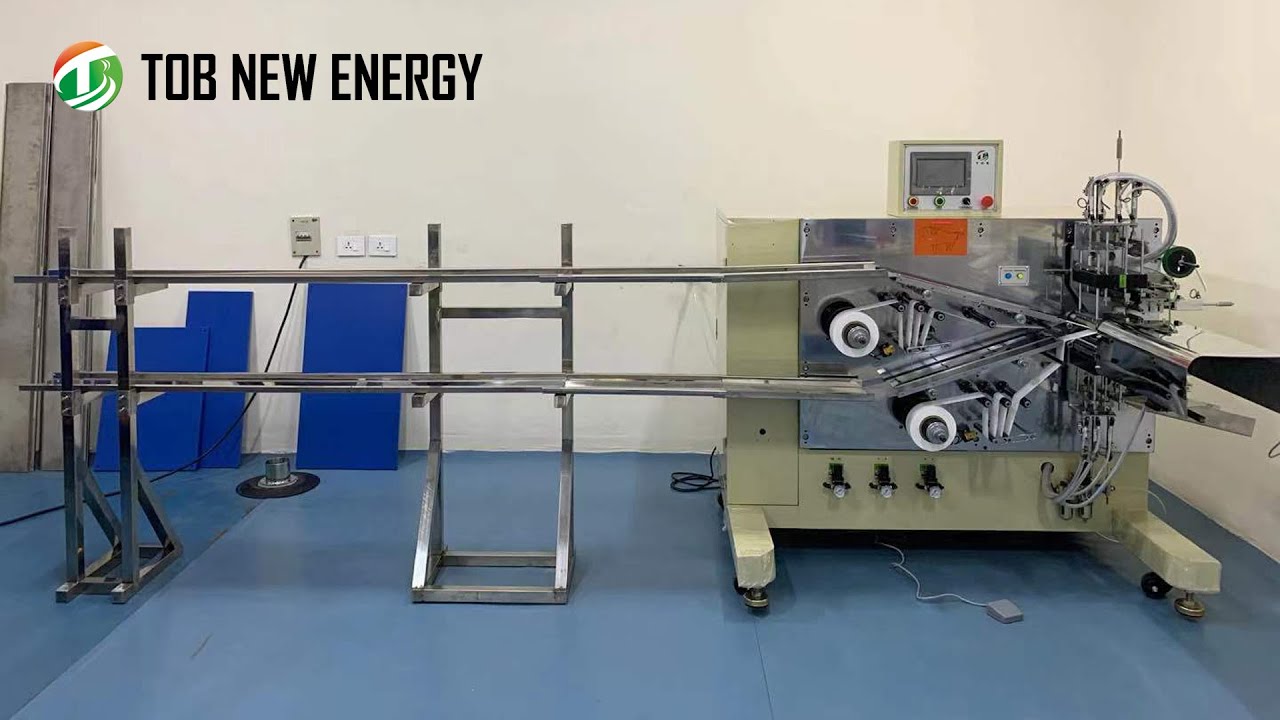 Semiauto Battery and Capacitor Winding Machine YouTube