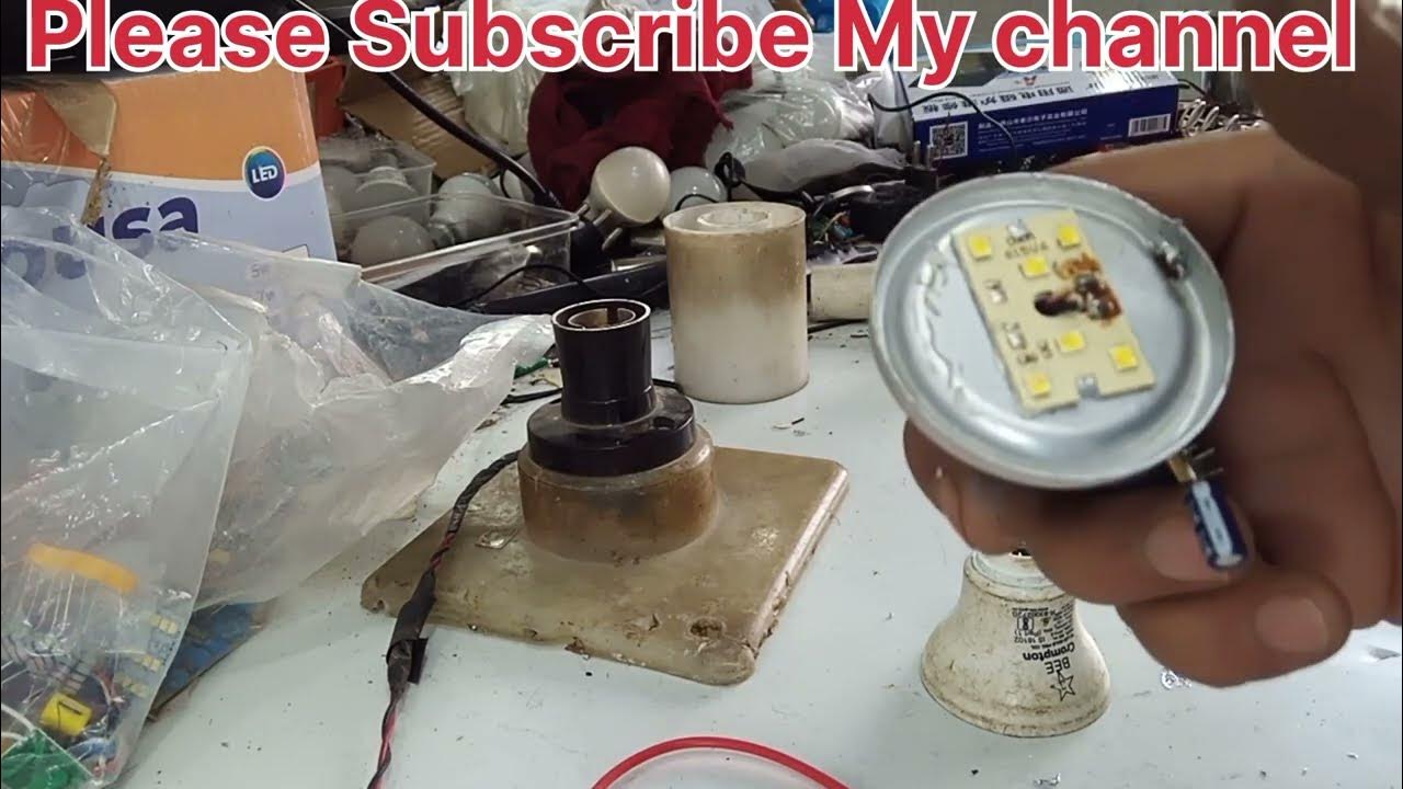 Havells ka led 💡 Repair How to Repair Havells led bulb ️😄👌😊👈 YouTube