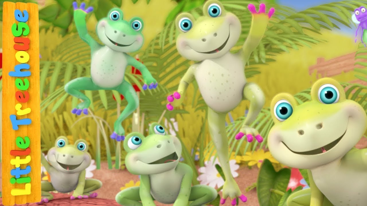 Five Little Speckled Frogs Youtube
