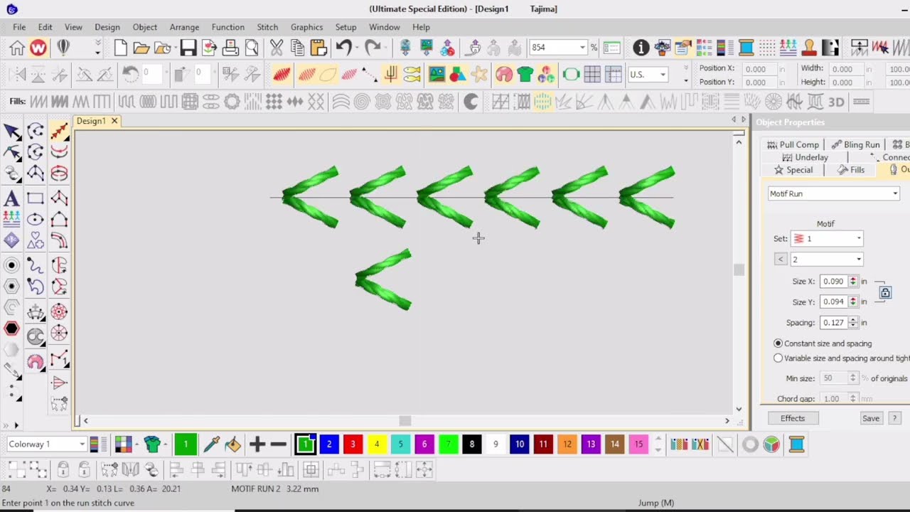 Motif stitch embroidery design || মটিফ স্টিচ এম্ব্রয়ডারী ডিজাইন 