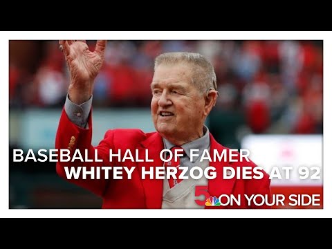 Whitey Herzog, Hall of Fame manager, dies at 92