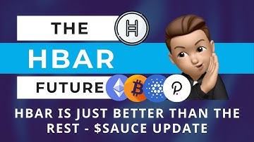 ⚡HBAR $1+ | vs $ADA, $BTC, $ETH, $DOT - SAUCER SWAP UPDATE [$SAUCE AIRDROP & NFTS]