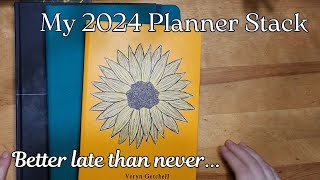 Better Late than Never... My 2024 Planner Stack