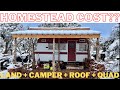 All in for 40k  breakdown of homestead costs at my offgrid property