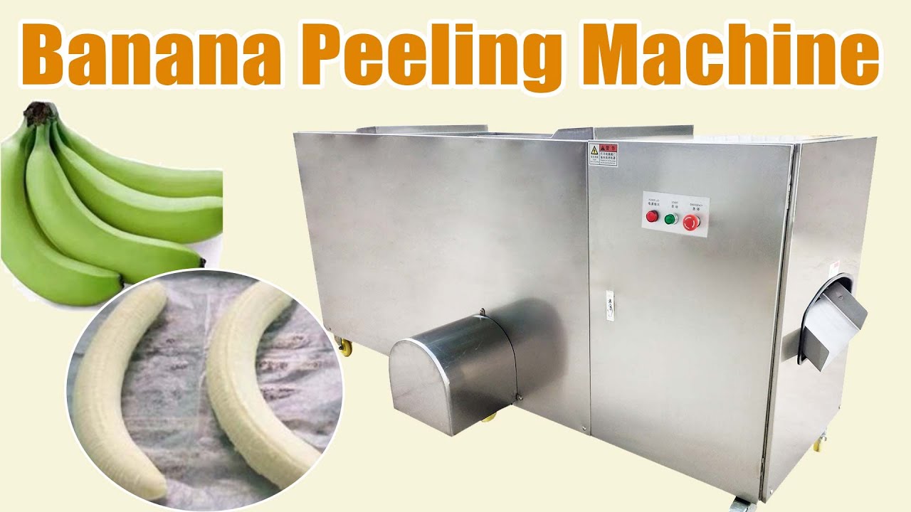 Green Banana Peeling Machine | Perfect for Banana Chips Production Line 🍌⚙️