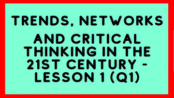 TNCT - TRENDS vs. FADS | Trends, Networks and Critical Thinking in the 21st Century | Lesson 1