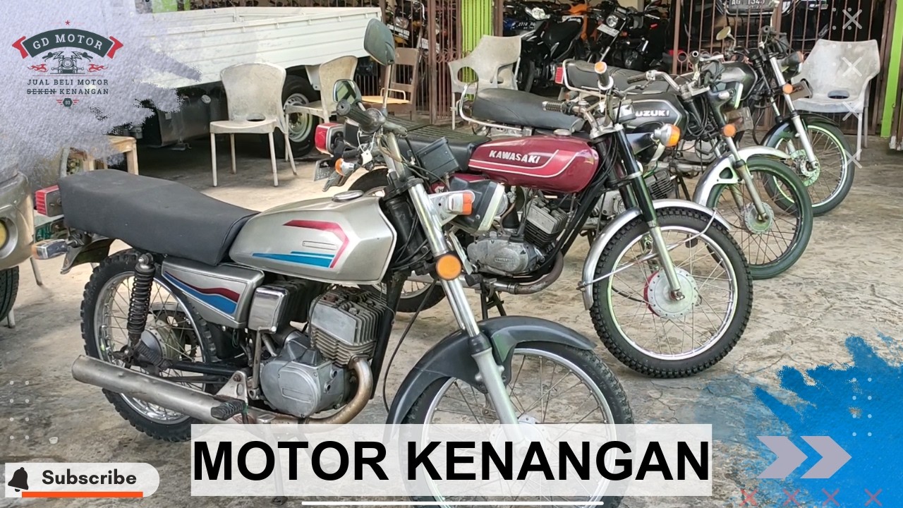 YANG PUNYA KENANGAN DENGAN MOTOR INI KEMUNGKINAN USIA 60 TAHUN KEATAS DAN 35 THN KEATAS