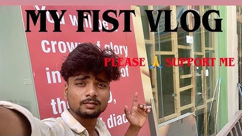 🙋😀My first vlog 