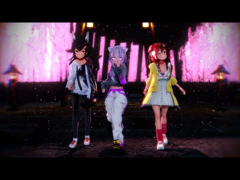 4K【ホロライブMMD】GURU ホロゲーマーズver.