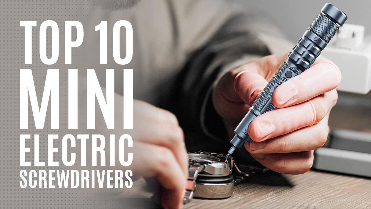 Top 10: Best Cordless Mini Electric Screwdrivers of 2023 / Portable Power  Screwdriver Set 