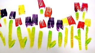 activity forks preschool painting creative easy paint using knoll oak christian prints plastic