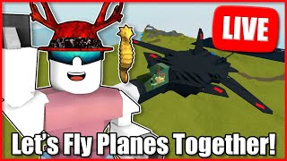 PLAYING PLANE CRAZY AND FLIGHTPOINT LIVE! | Playing Roblox and Chatting