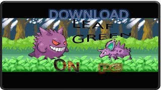 How To Download Pokemon FireRed/LeafGreen On Pc For Free 2018 (GBA Emulator) screenshot 5