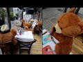 Restaurant Owner Packs Teddy Bears into Empty Seats