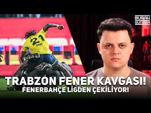 Fenerbahçe Ligden Çekiliyor! | Trabzonspor Fenerbahçe Kavgası ve Tarihi