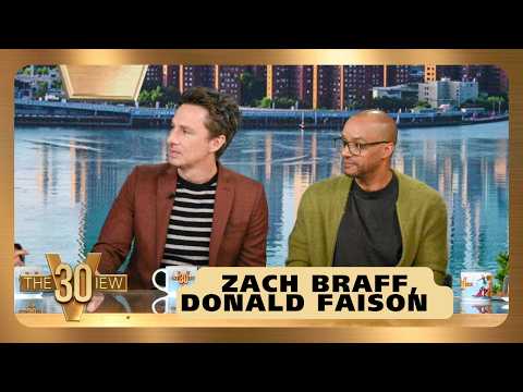 Zach Braff, Donald Faison On Their Longtime Friendship And Suiting Up For 'Scrubs' | The View