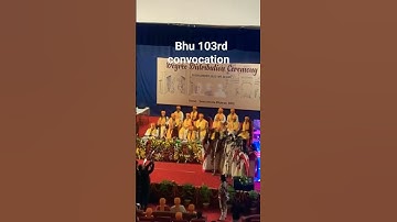 kulgeet bhu # 103rd convocation❤