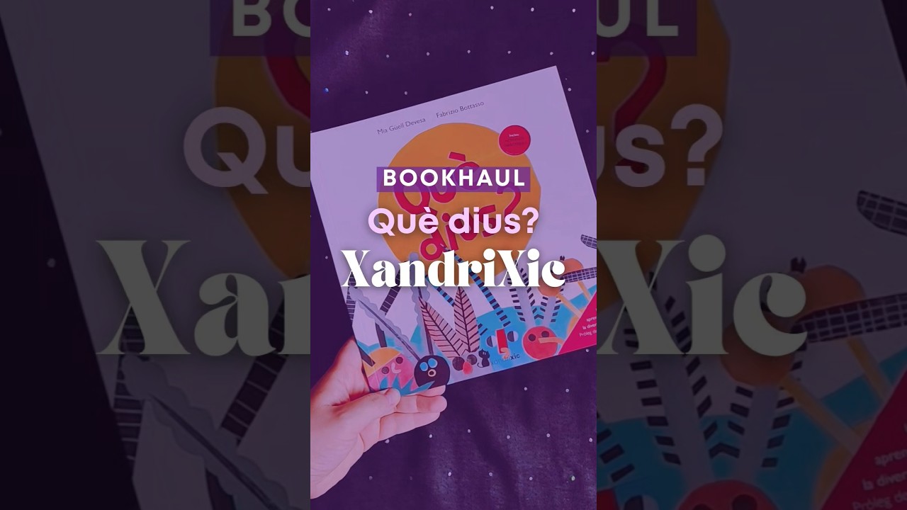 #Bookhaul de "Què dius?” de Mia Güell Devesa i Fabrizzio Bottasso. 📚