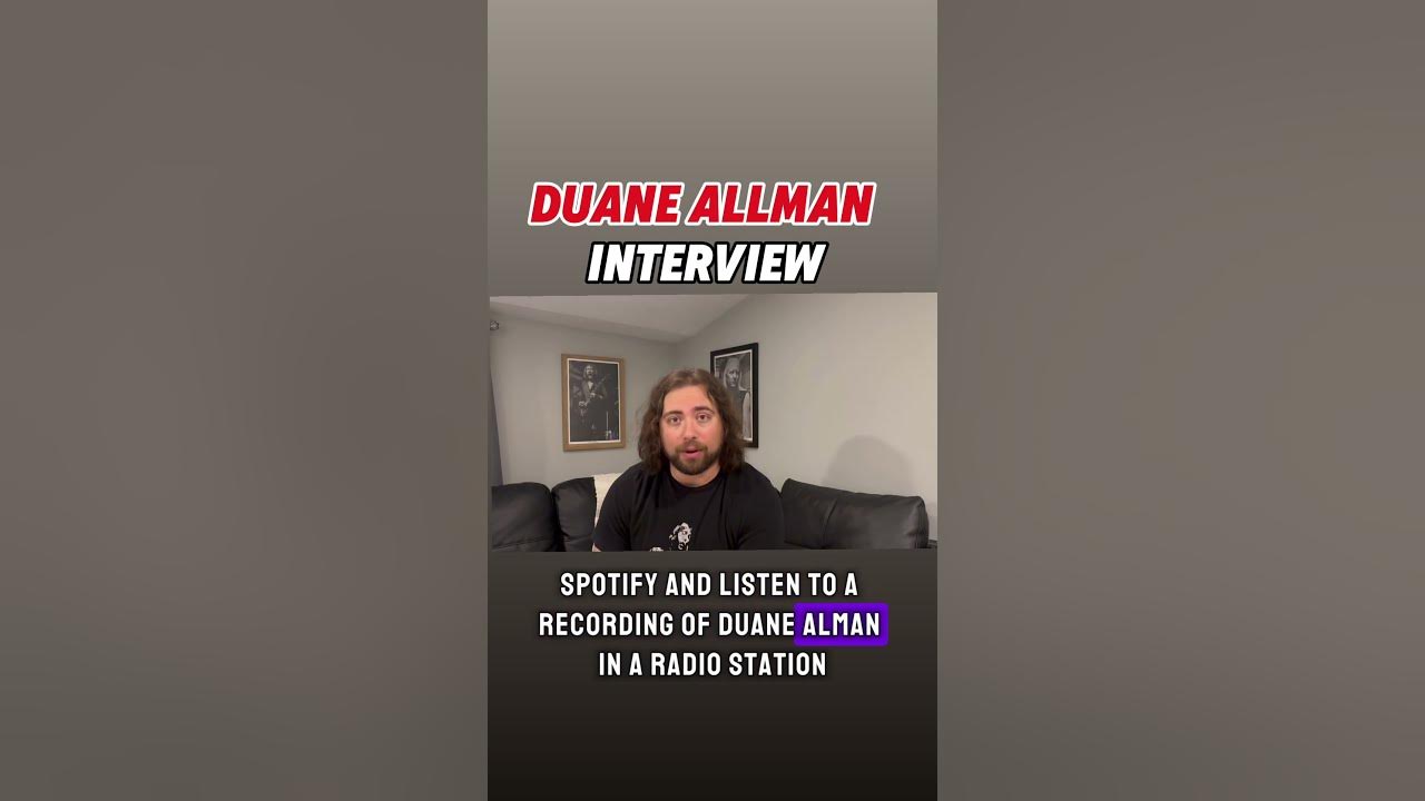 Duane Allman Interview Layla Album