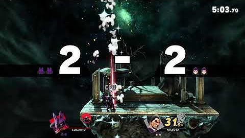 Lucario vs. Level 9 CPU Kazuya | Smash Ultimate