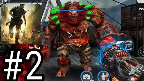 Dead Target : zombie - Gameplay 2  Boss rocket
