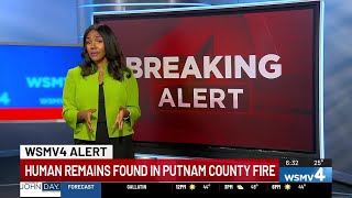 Human remains found during trailer fire in Putnam County