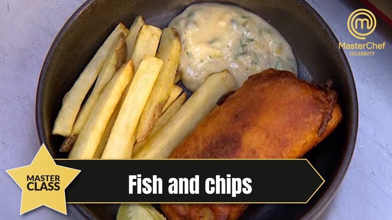 Fish and chips: una receta hecha por Jorge Rausch | MasterChef Celebrity