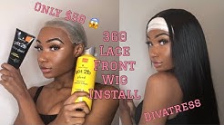 $50 MUST HAVE 360 LACE WIG INSTALL | Divatress.com