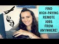 How to find legit online jobs with HIGH Pay! // Work from home!