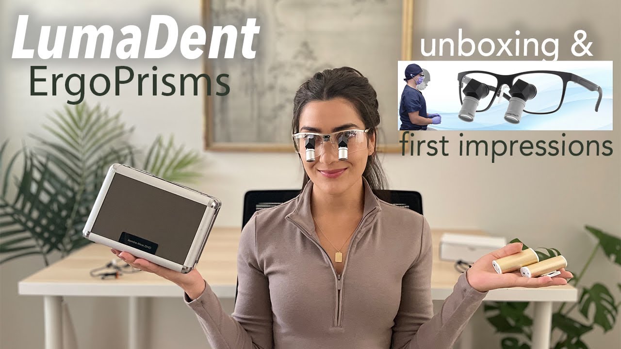 LumaDent ErgoPrism Loupes Review Unboxing & First Impressions YouTube